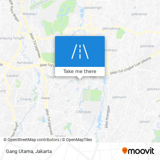 Gang Utama map