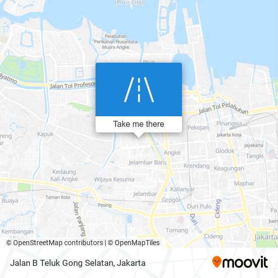 Jalan B Teluk Gong Selatan map