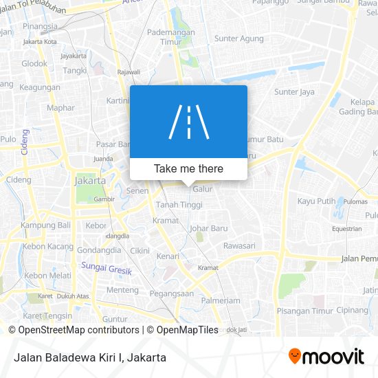 Jalan Baladewa Kiri I map
