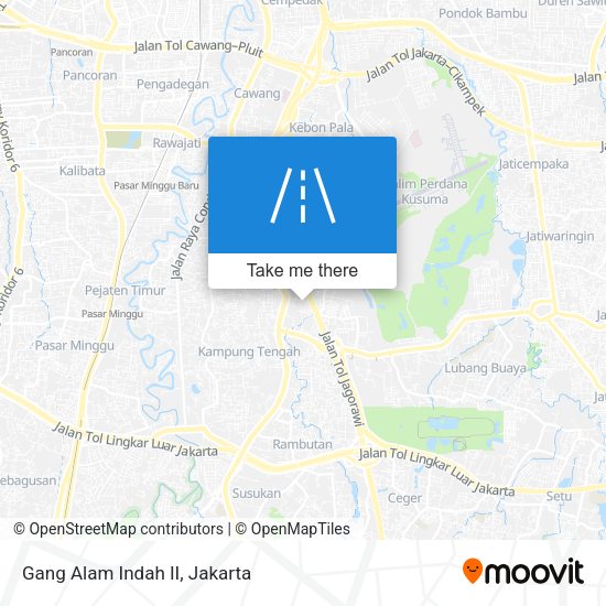 Gang Alam Indah II map