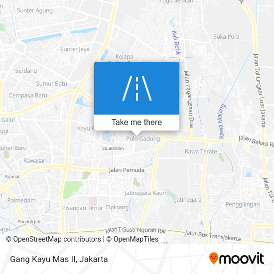 Gang Kayu Mas II map