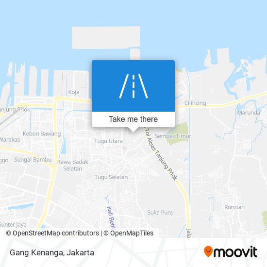 Gang Kenanga map