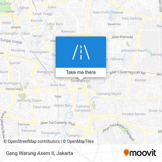 Gang Warung Asem II map