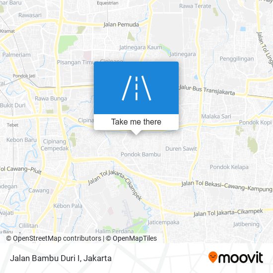 Jalan Bambu Duri I map