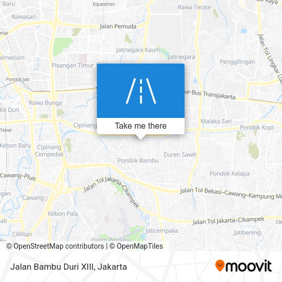 Jalan Bambu Duri XIII map