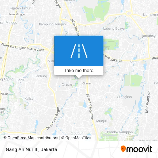 Gang An Nur III map