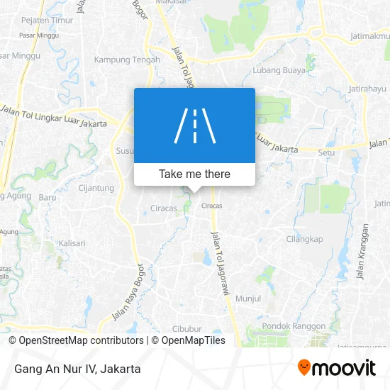 Gang An Nur IV map