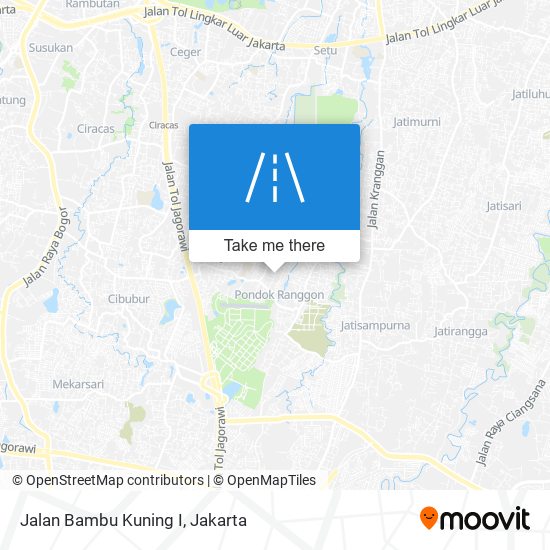 Jalan Bambu Kuning I map