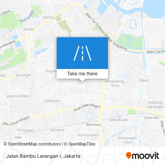 Jalan Bambu Larangan I map