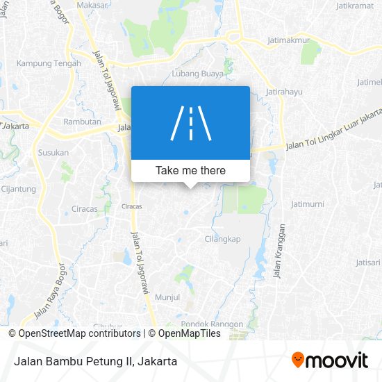 Jalan Bambu Petung II map