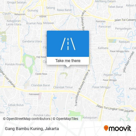 Gang Bambu Kuning map