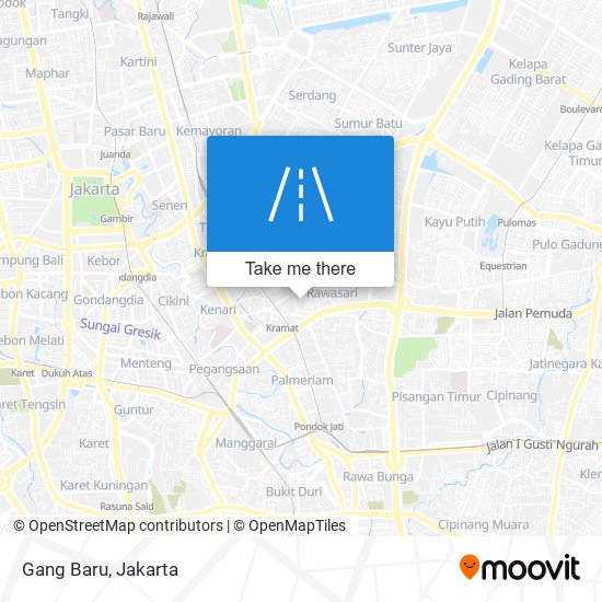 Gang Baru map