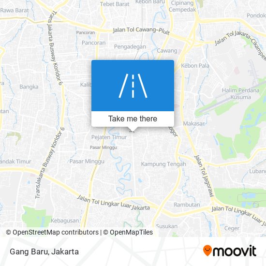 Gang Baru map