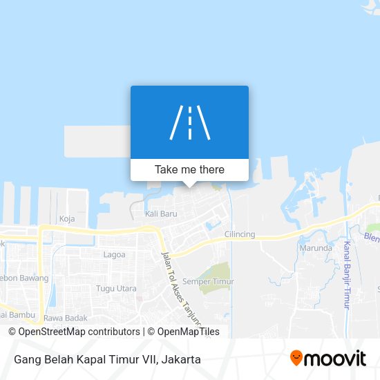 Gang Belah Kapal Timur VII map