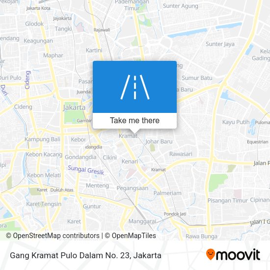 Gang Kramat Pulo Dalam No. 23 map