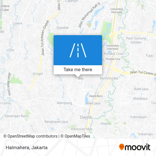 Halmahera map