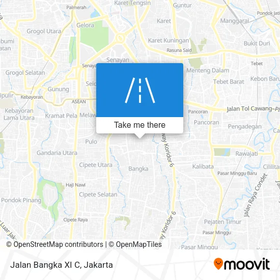 Jalan Bangka XI C map