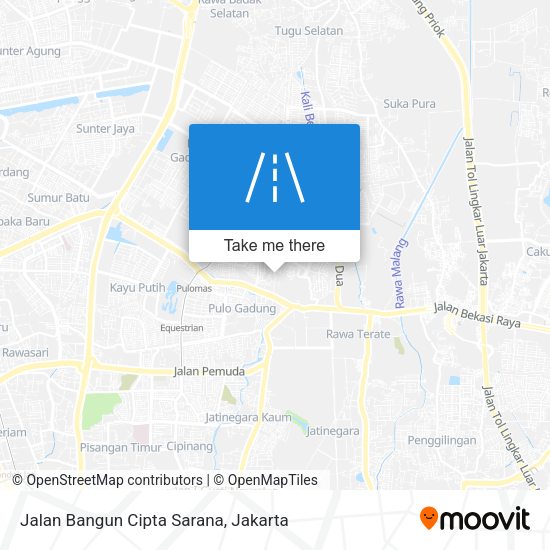 Jalan Bangun Cipta Sarana map