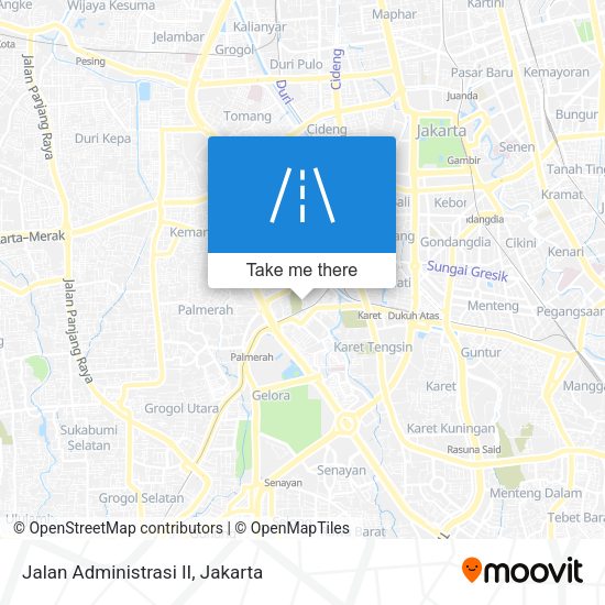 Jalan Administrasi II map