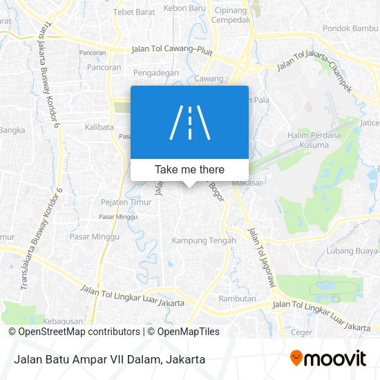 Jalan Batu Ampar VII Dalam map