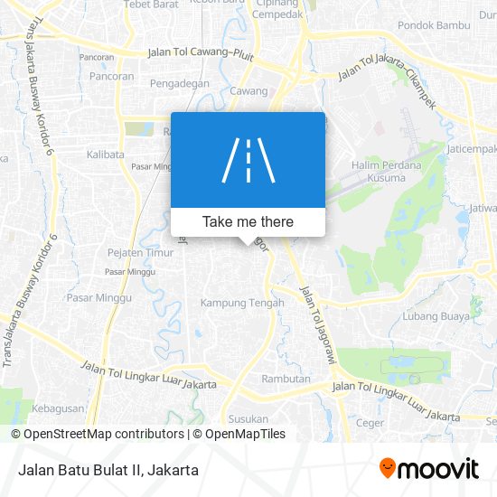 Jalan Batu Bulat II map