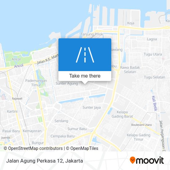 Jalan Agung Perkasa 12 map