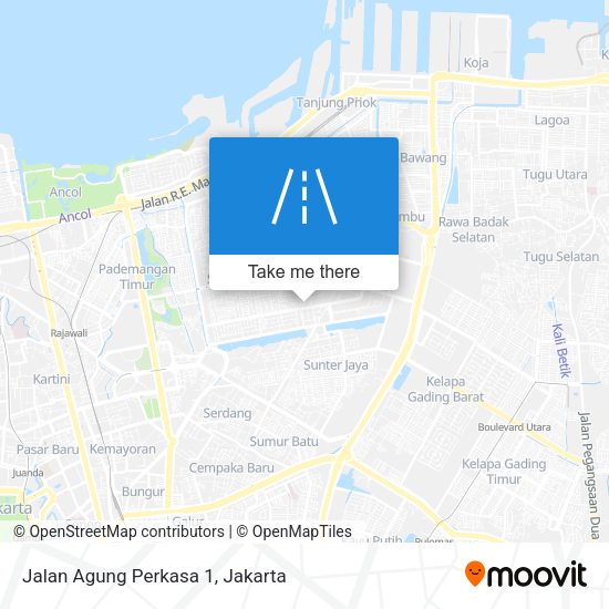 Jalan Agung Perkasa 1 map