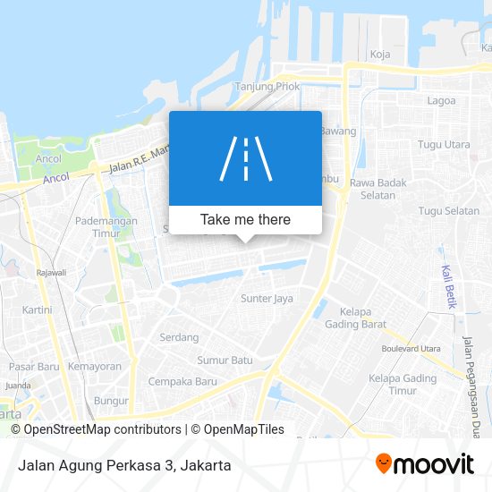 Jalan Agung Perkasa 3 map