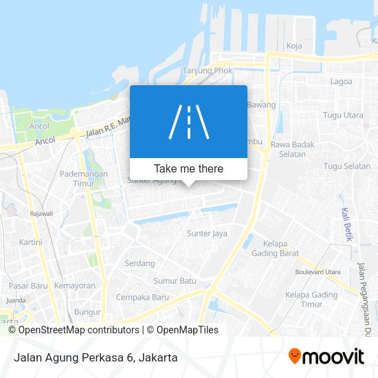 Jalan Agung Perkasa 6 map