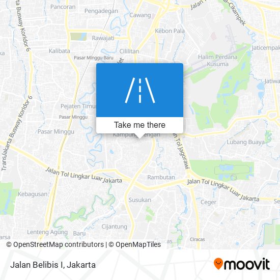 Jalan Belibis I map