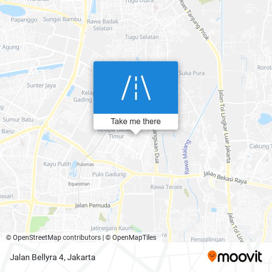 Jalan Bellyra 4 map