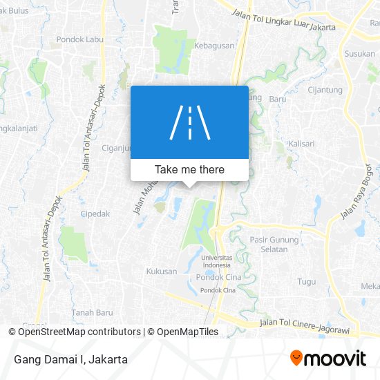 Gang Damai I map