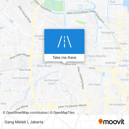 Gang Melati I map