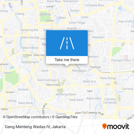 Gang Menteng Wadas IV map
