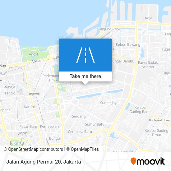 Jalan Agung Permai 20 map