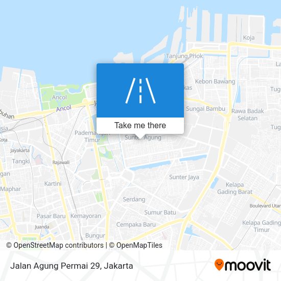 Jalan Agung Permai 29 map