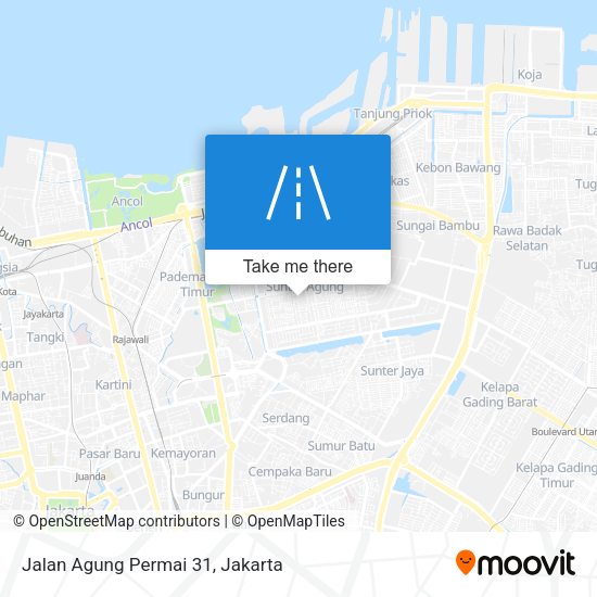 Jalan Agung Permai 31 map
