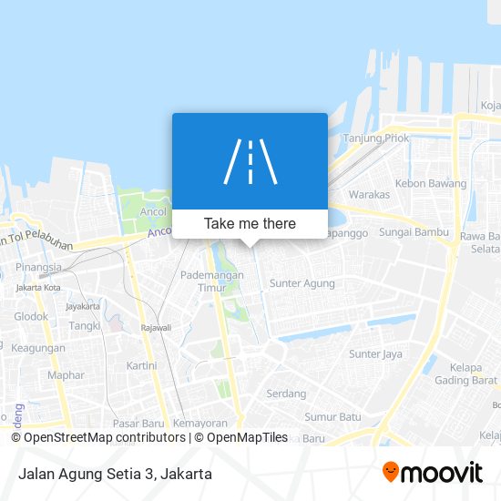 Jalan Agung Setia 3 map