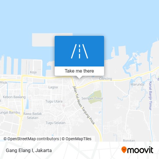 Gang Elang I map