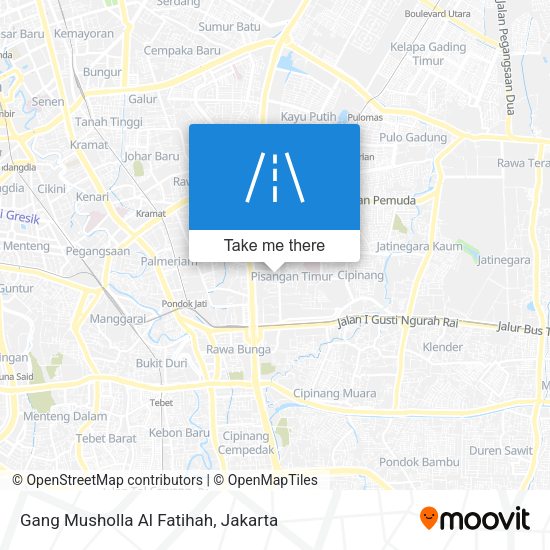 Gang Musholla Al Fatihah map