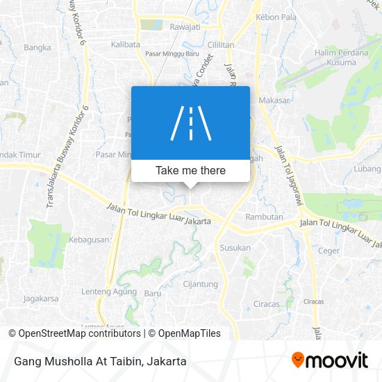 Gang Musholla At Taibin map
