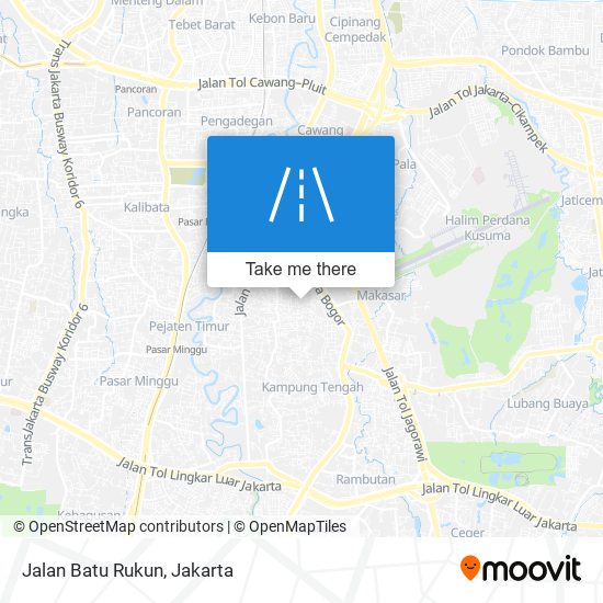 Jalan Batu Rukun map