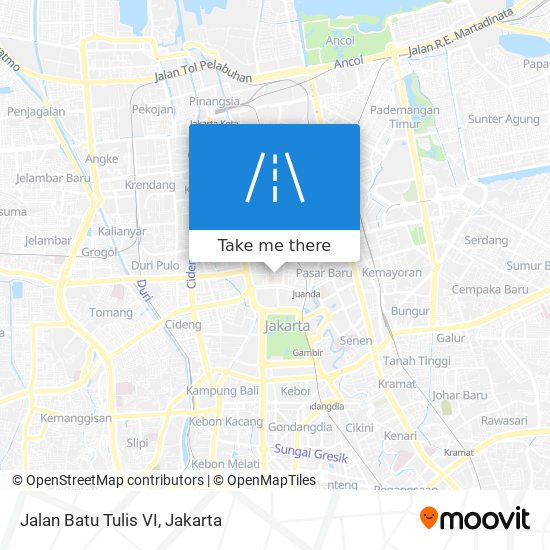 Jalan Batu Tulis VI map