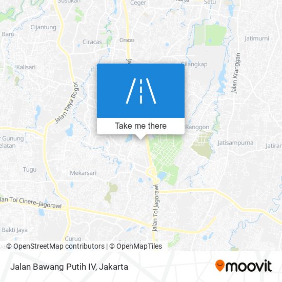 Jalan Bawang Putih IV map