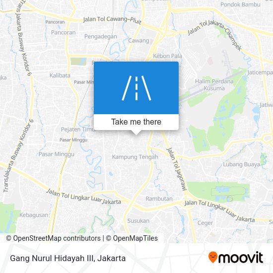 Gang Nurul Hidayah III map