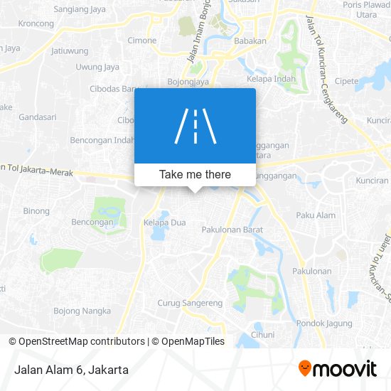 Jalan Alam 6 map