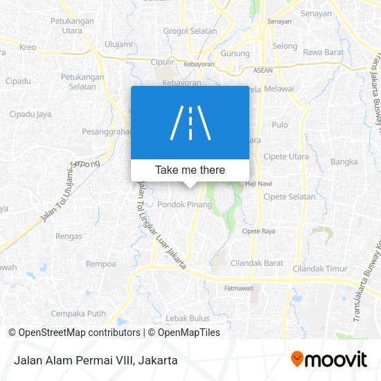 Jalan Alam Permai VIII map