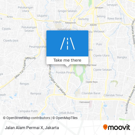 Jalan Alam Permai X map