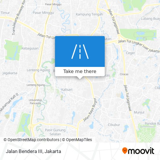 Jalan Bendera III map