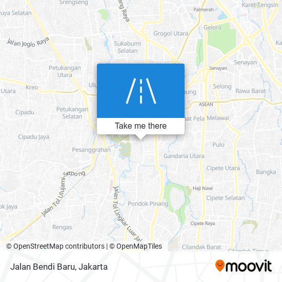 Jalan Bendi Baru map